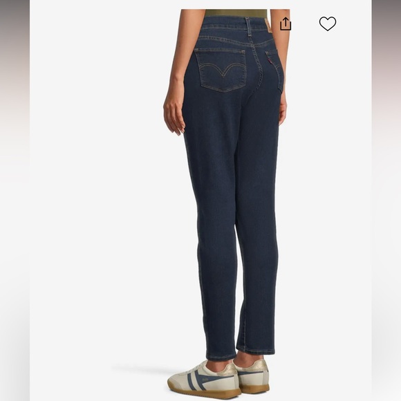 Levi’s GUC 535 Mid-Rise Super Skinny Jeans Size 31 in Medium Indigo Wash - Picture 5 of 14